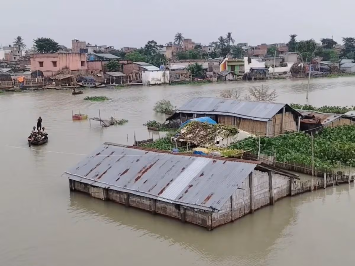 Rain and flood